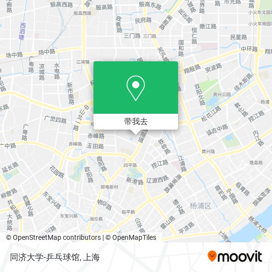 同济大学-乒乓球馆地图