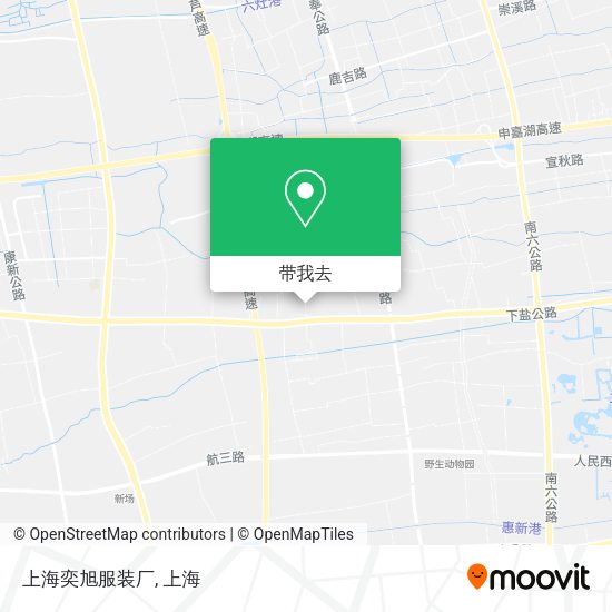 上海奕旭服装厂地图