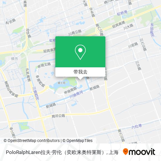 PoloRalphLaren拉夫·劳伦（奕欧来奥特莱斯）地图