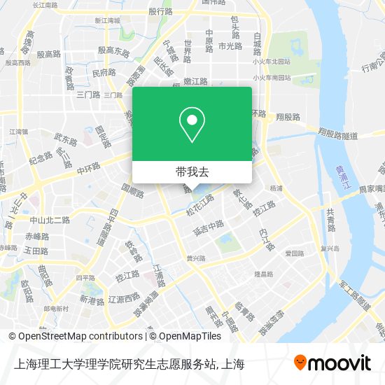 上海理工大学理学院研究生志愿服务站地图