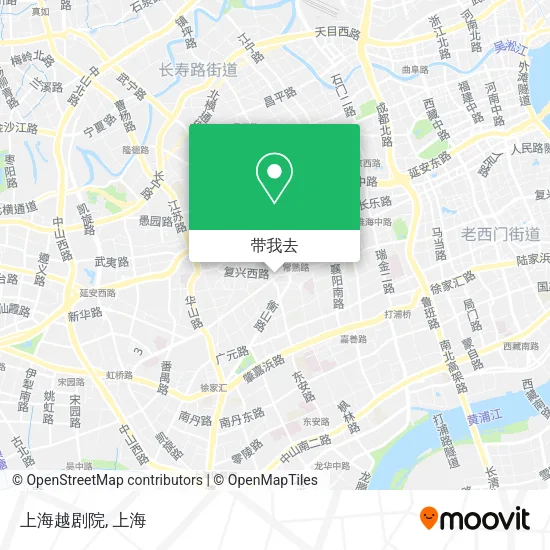 上海越剧院地图