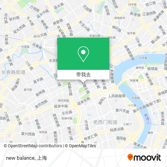 new balance地图