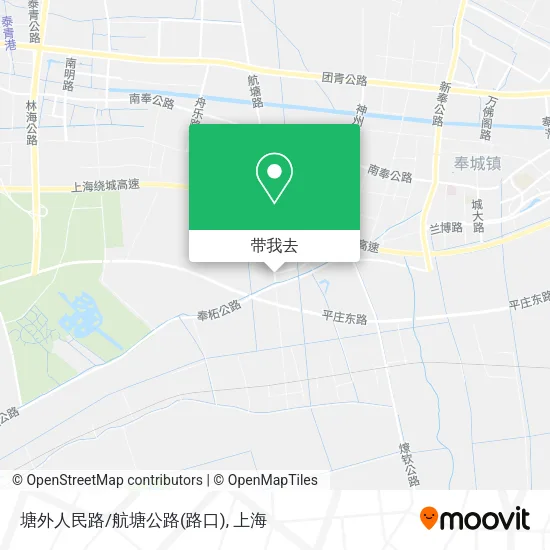 塘外人民路/航塘公路(路口)地图