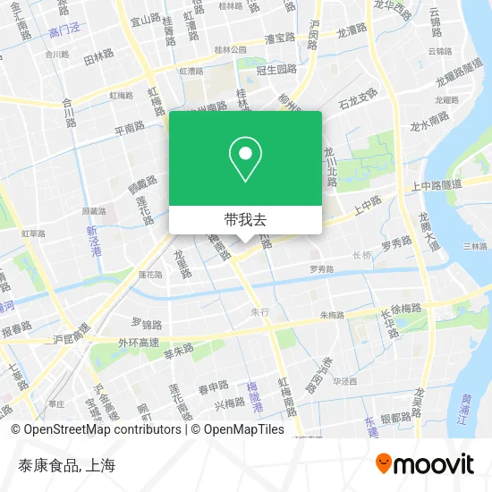 泰康食品地图