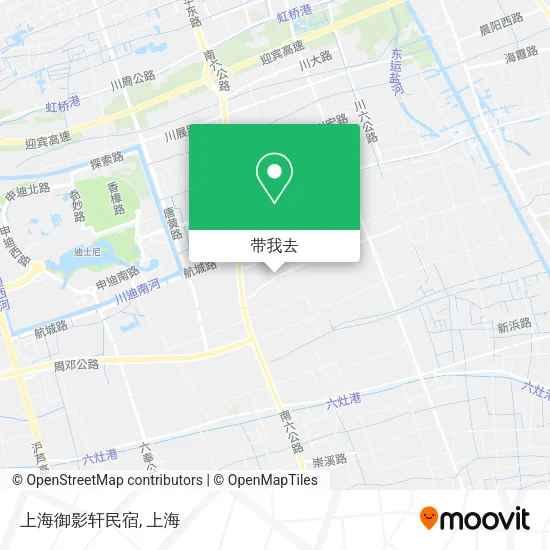 上海御影轩民宿地图