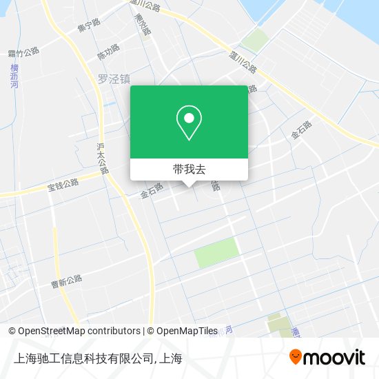 上海驰工信息科技有限公司地图