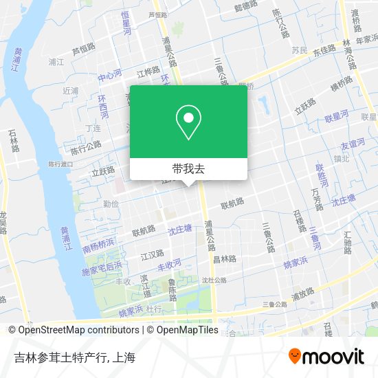 吉林参茸土特产行地图