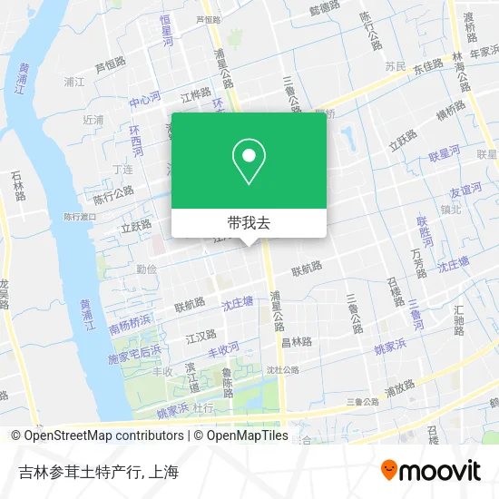 吉林参茸土特产行地图