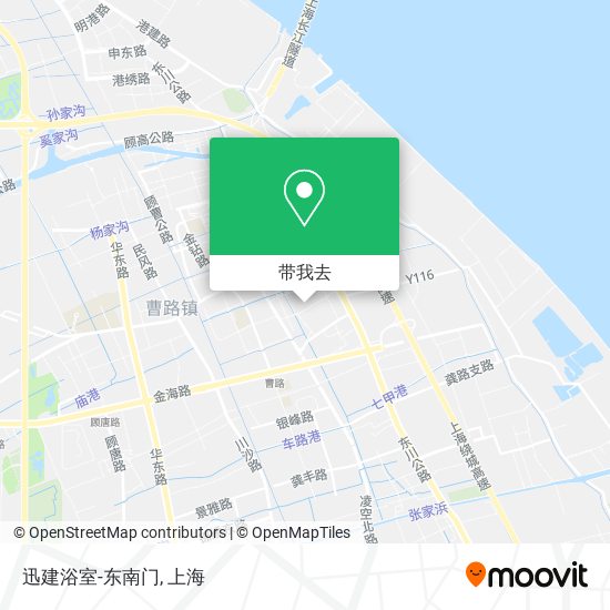 迅建浴室-东南门地图