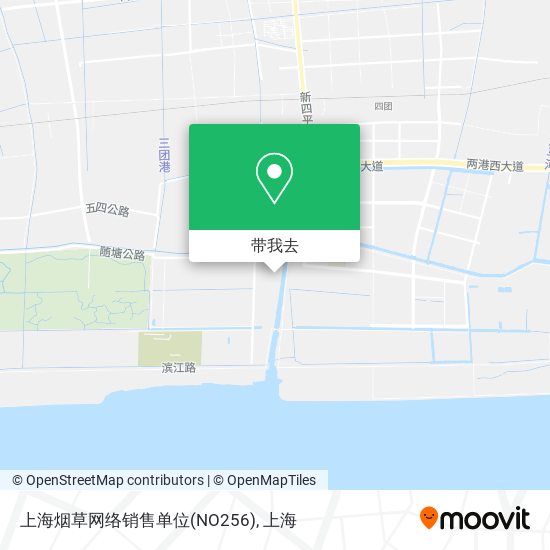 上海烟草网络销售单位(NO256)地图