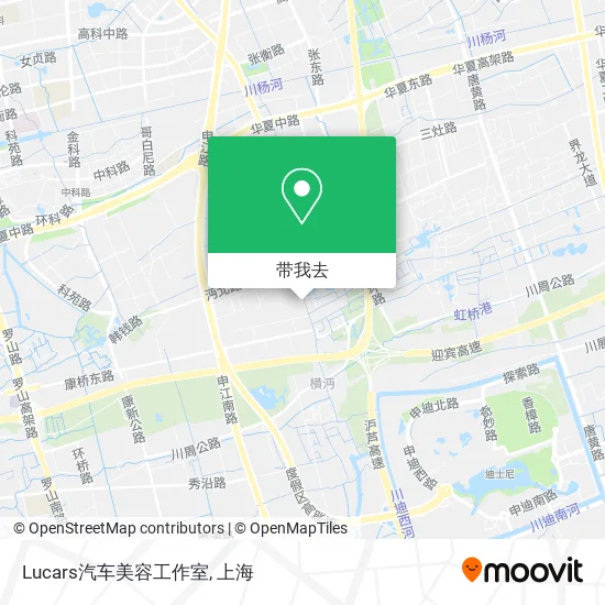 Lucars汽车美容工作室地图