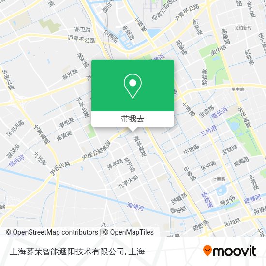 上海募荣智能遮阳技术有限公司地图
