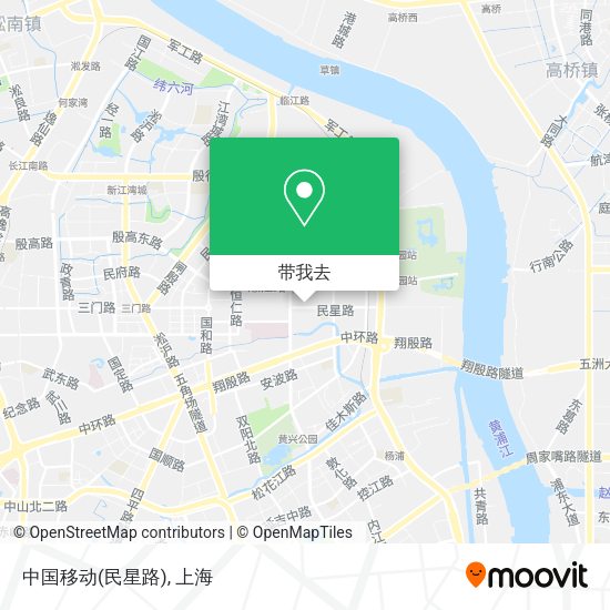 中国移动(民星路)地图