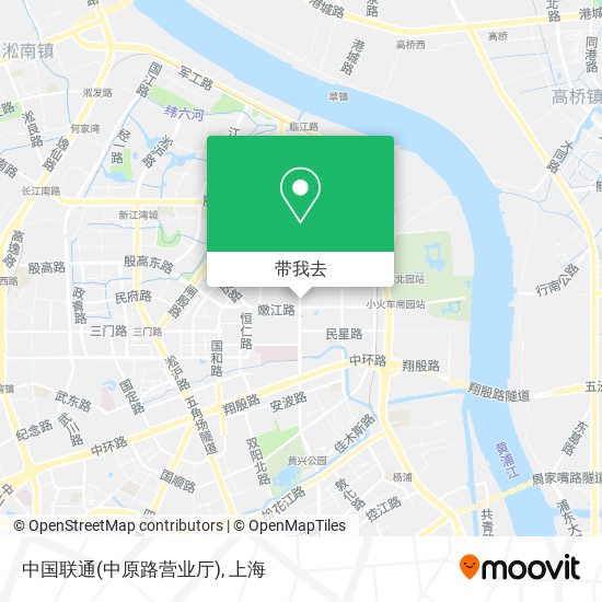 中国联通(中原路营业厅)地图