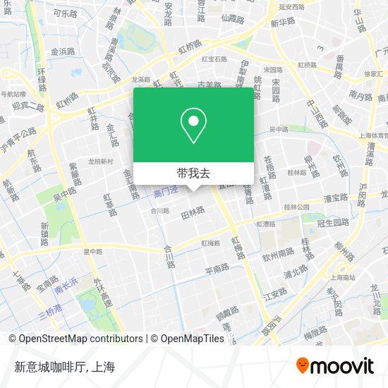 新意城咖啡厅地图