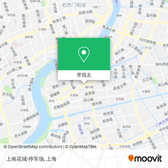 上南花城-停车场地图