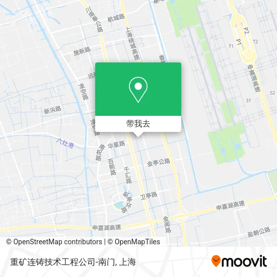 重矿连铸技术工程公司-南门地图