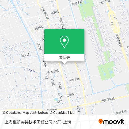 上海重矿连铸技术工程公司-北门地图