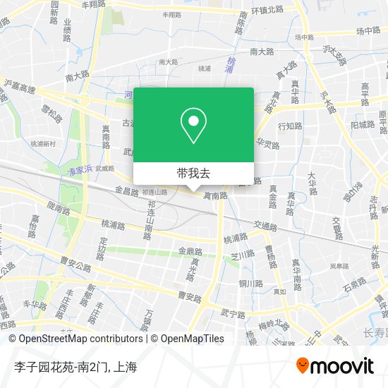 李子园花苑-南2门地图