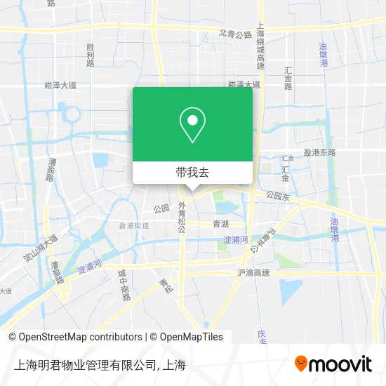 上海明君物业管理有限公司地图