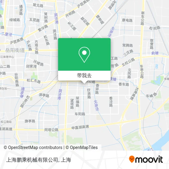 上海鹏乘机械有限公司地图
