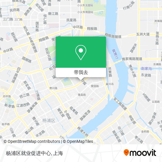 杨浦区就业促进中心地图