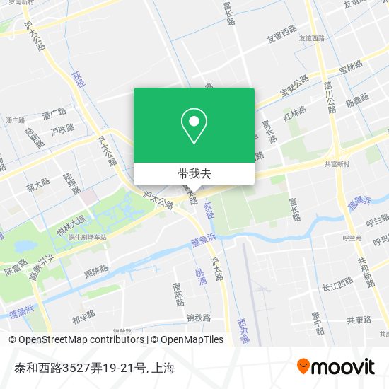 泰和西路3527弄19-21号地图