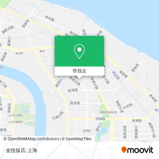 金悦饭店地图