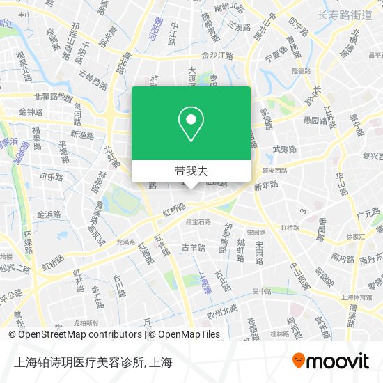 上海铂诗玥医疗美容诊所地图
