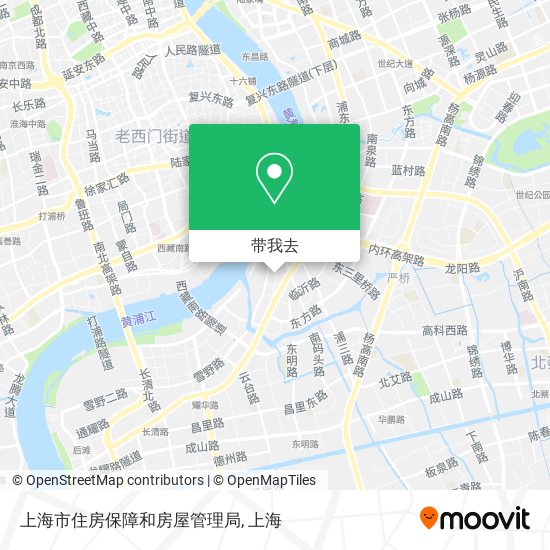 上海市住房保障和房屋管理局地图