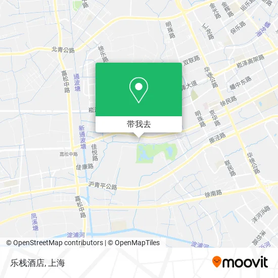 乐栈酒店地图