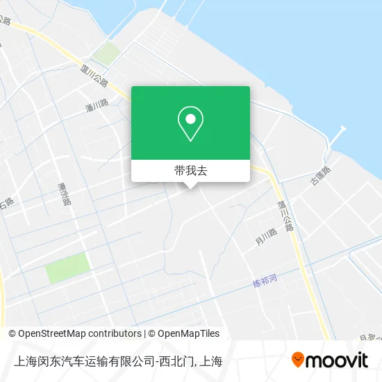 上海闵东汽车运输有限公司-西北门地图