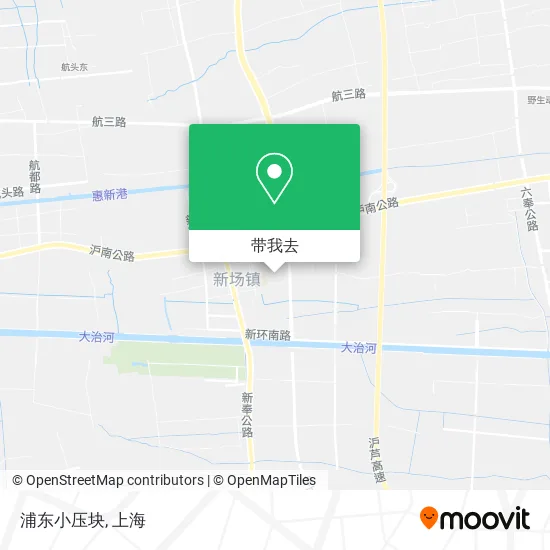 浦东小压块地图