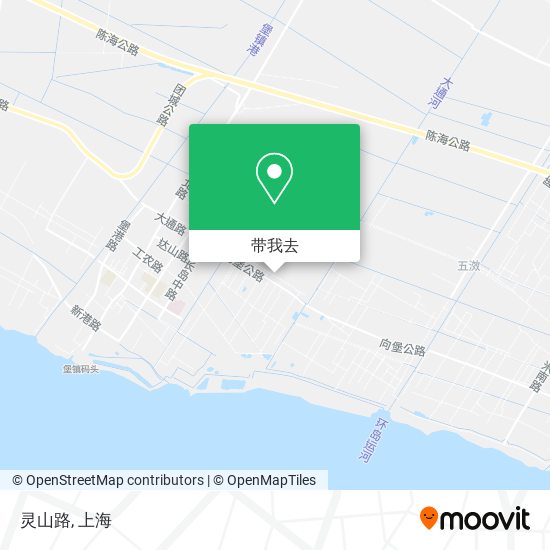灵山路地图
