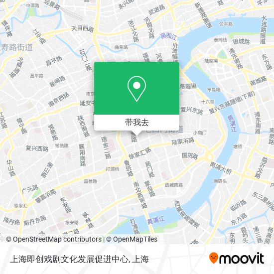 上海即创戏剧文化发展促进中心地图