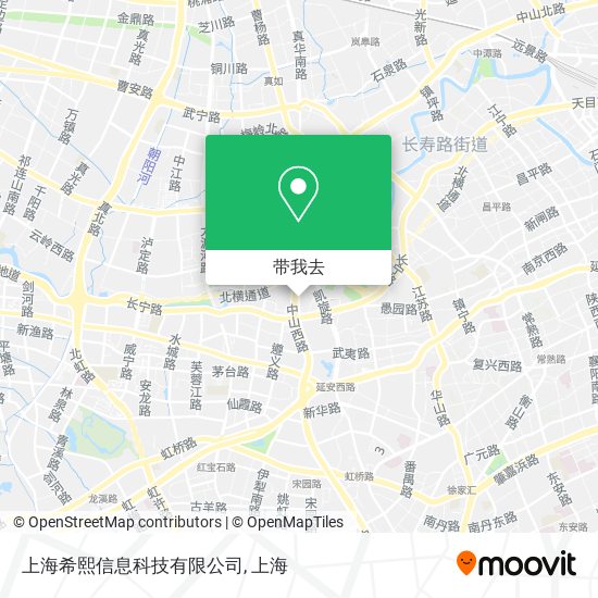 上海希熙信息科技有限公司地图