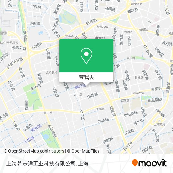 上海希步洋工业科技有限公司地图