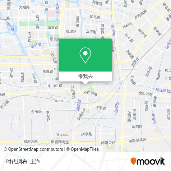 时代绸布地图