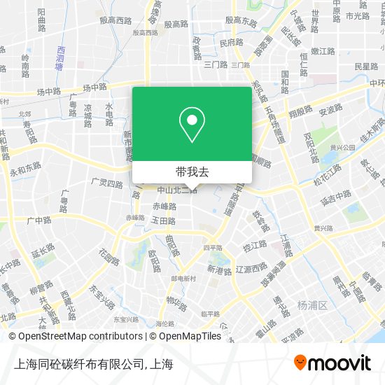 上海同砼碳纤布有限公司地图