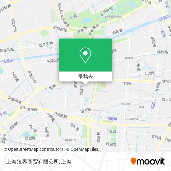 上海臻界商贸有限公司地图