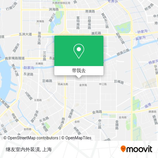 继友室内外装潢地图