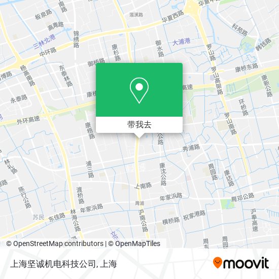 上海坚诚机电科技公司地图
