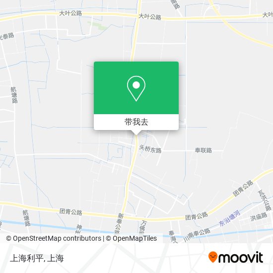 上海利平地图