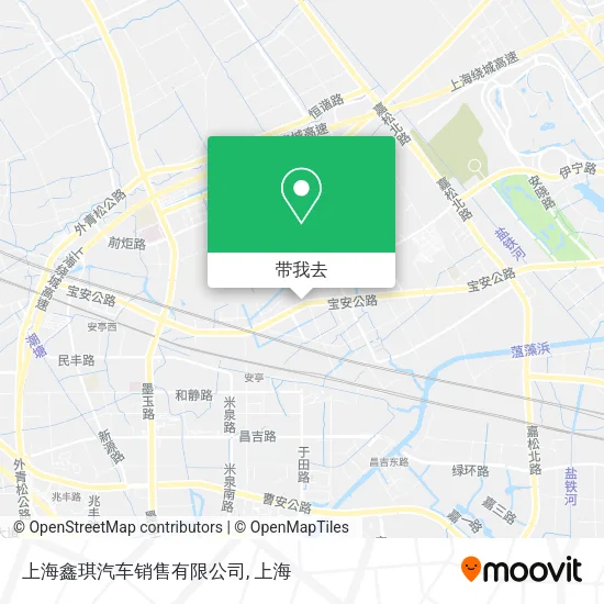 上海鑫琪汽车销售有限公司地图