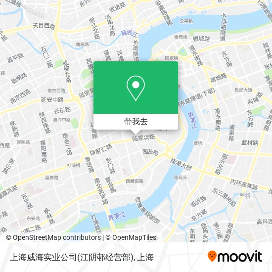上海威海实业公司(江阴邨经营部)地图