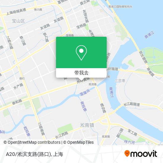 A20/淞滨支路(路口)地图