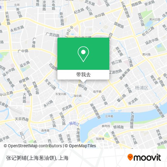 张记粥铺(上海葱油饼)地图