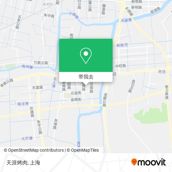 天涯烤肉地图