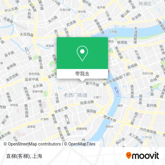 直梯(客梯)地图
