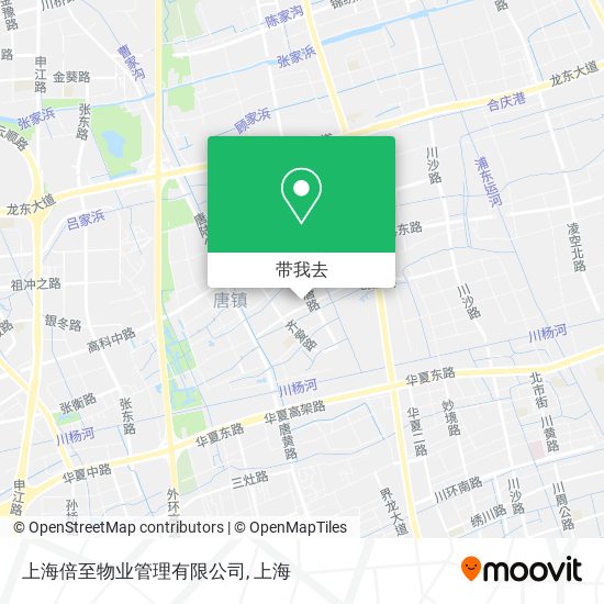上海倍至物业管理有限公司地图